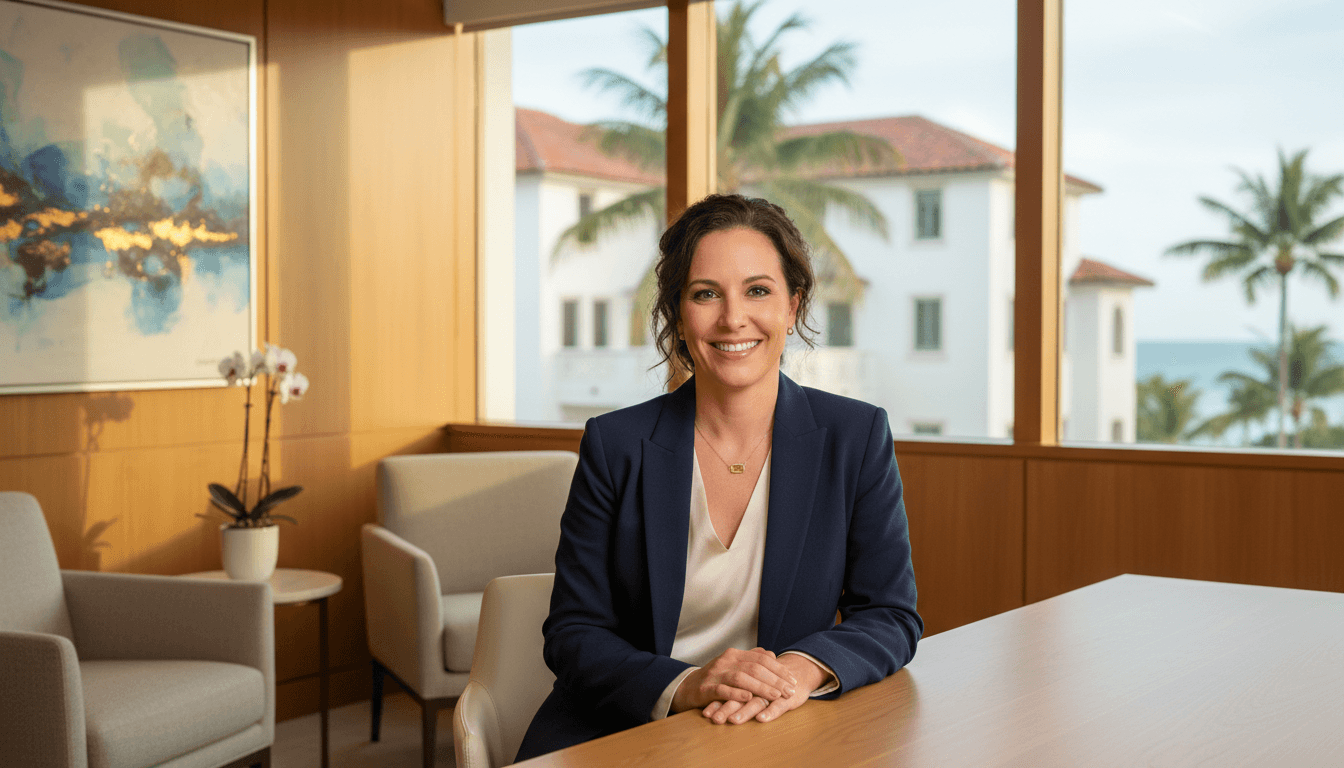 Local court reporting liaison in West Palm Beach office setting